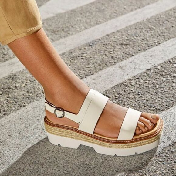 Naturalizer Adjustable Strap Leather Sandals Holden - Picture 1 of 13